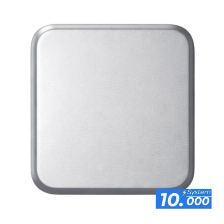 Pulsador interruptor plata (sistema 10.000)