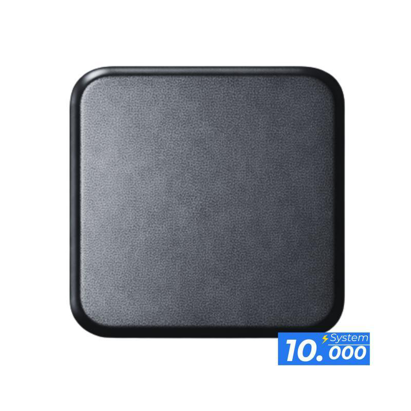 Pulsador interruptor negro (sistema 10.000)