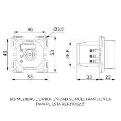Boton para dimmer led 12v (sistema 10.000)