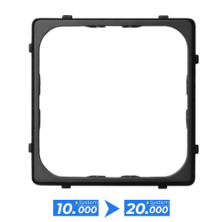 Marco adaptador de enchufes sistema 10.000 a sistema 20.000