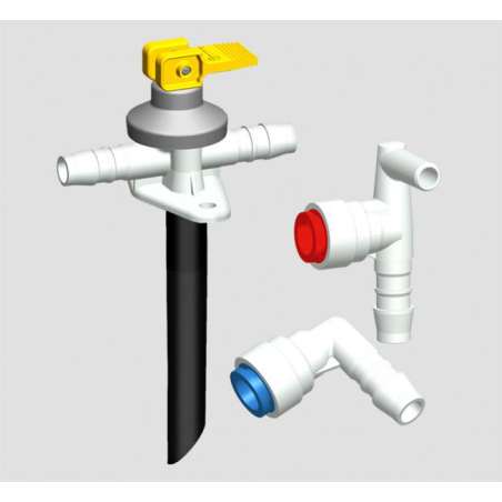 Water connection kit abo tb boiler/electroboiler