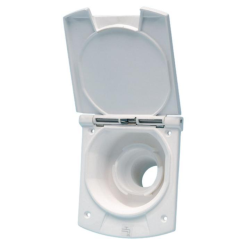 Ø40 water inlet with white magnetic cover