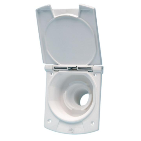 Ø40 water inlet with white magnetic cover