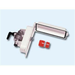 External water intake with pressure regulator