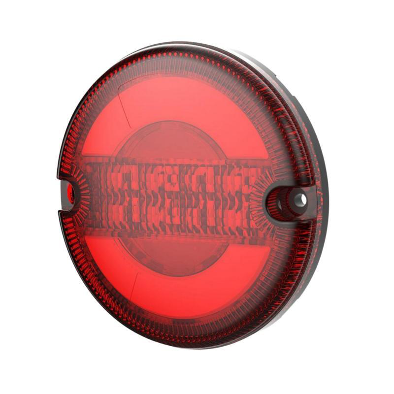 Piloto luz de freno / posiciÓn 12 v lente rojo (Ø 95 mm)