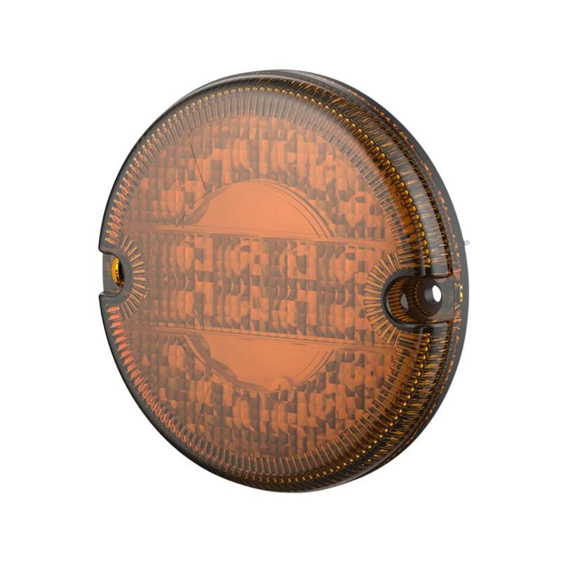 Piloto intermitente 12 v lente Ámbar (Ø 95 mm)