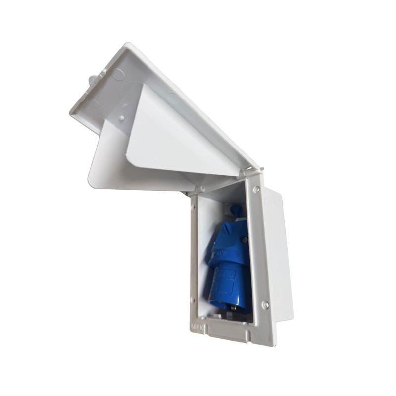 Toma corriente 220v rectangular cee