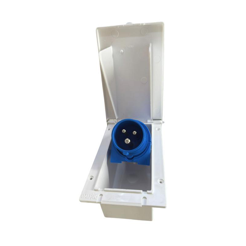 tomada de energia cee retangular 220v