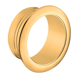 Anillo dorado botÓn pulsador Ø23 mm tablero 19 mm