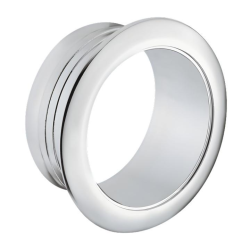 Anillo plata botÓn pulsador Ø23 mm tablero 19 mm