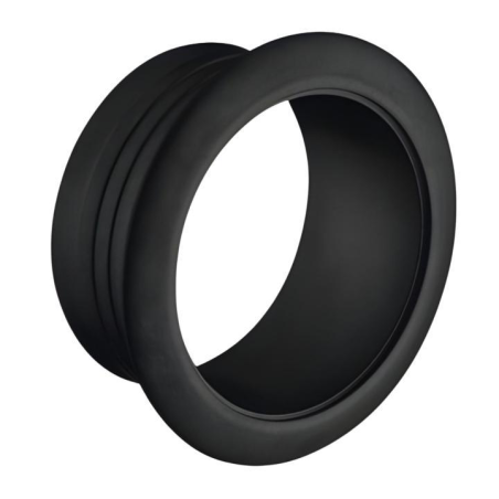 Anillo negro mate botÓn pulsador Ø23 mm tablero 19 mm