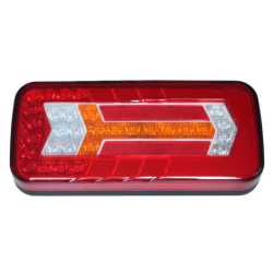 Piloto multifunciÓn lente rojo / transparente / Ámbar (220 x 100 x 34 mm)