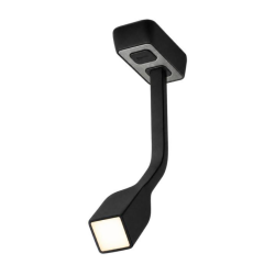 Foco pared negro con usb c