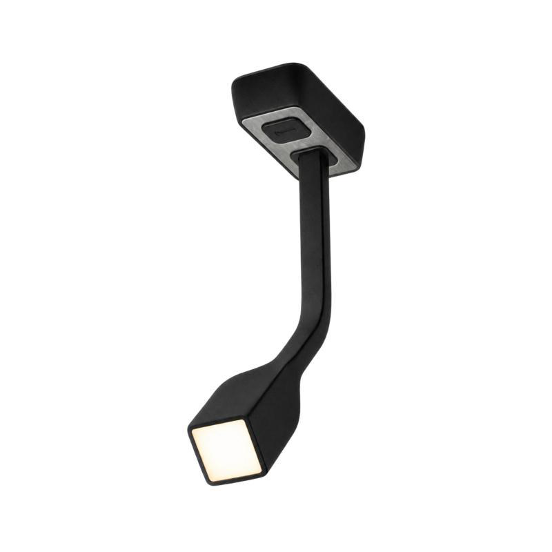 Foco pared negro con usb c