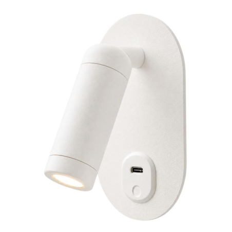 White wall spotlight