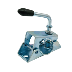 Klemmschelle fÜr stÜtzrÄder mit knebel