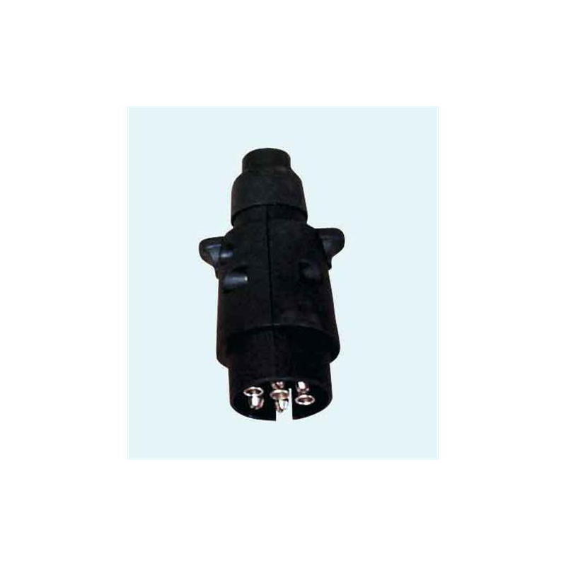 Clavija 12 v.7 hilos plastico