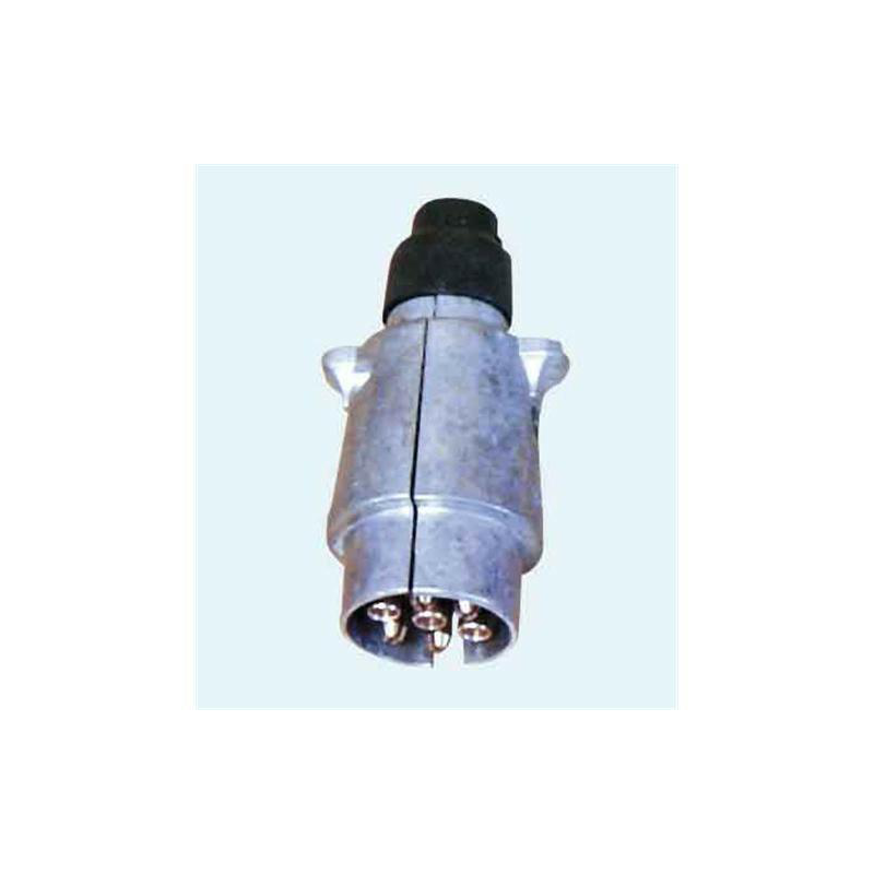 Clavija 12 v.7 hilos metalica