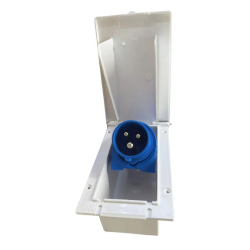Cee-eingangssteckdose 220v rechteckig