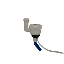 Auftischmischer dusche novo weiß Ø 17 1/2"