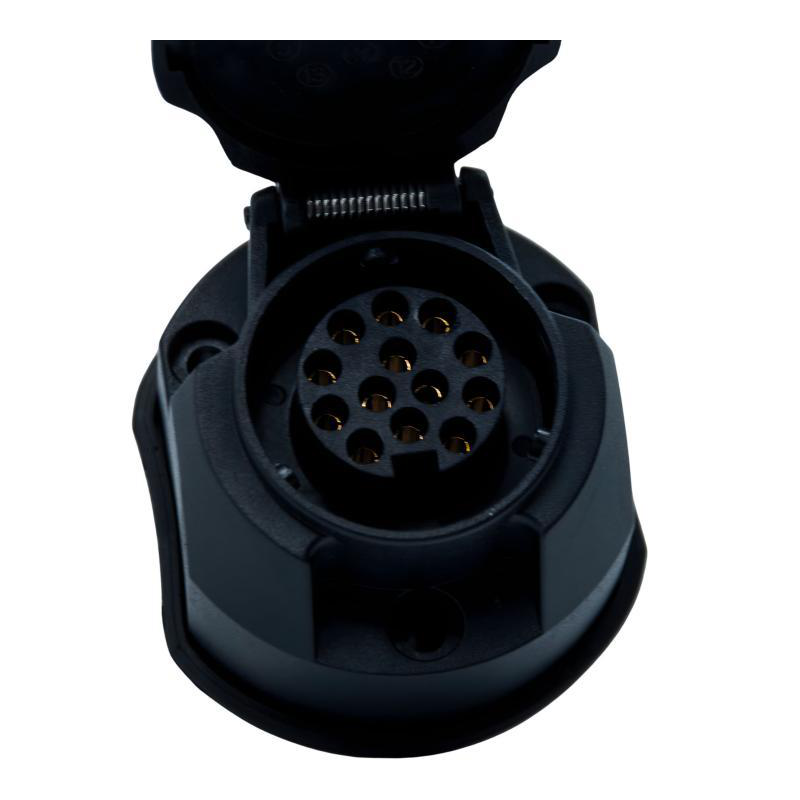 Plastic 13 wire socket