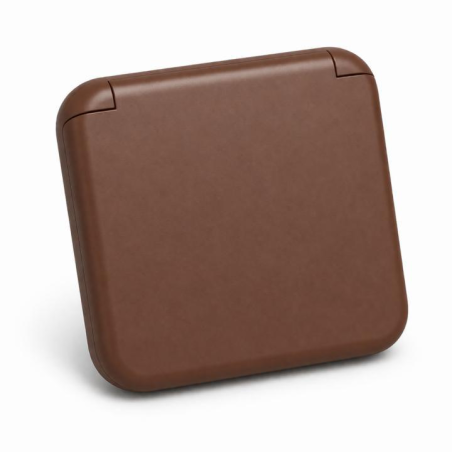 Tapa enchufe marron (sistema 10.000)