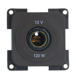 Prise 12v couleur marron