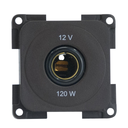 Steckdose 12v braun