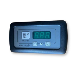 Solar battery voltage indicator