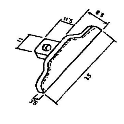 Terminal perfil plastico