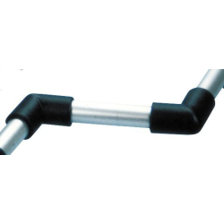 Plastique coude 105 barre de toit pour tube Ø25mm