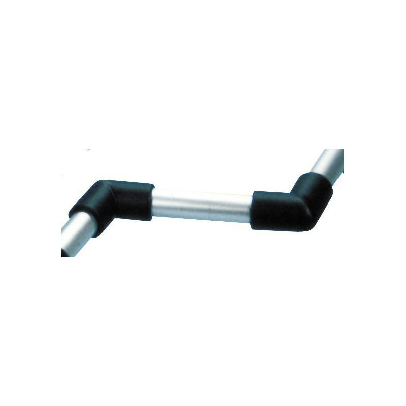 Plastique coude 105 barre de toit pour tube Ø25mm