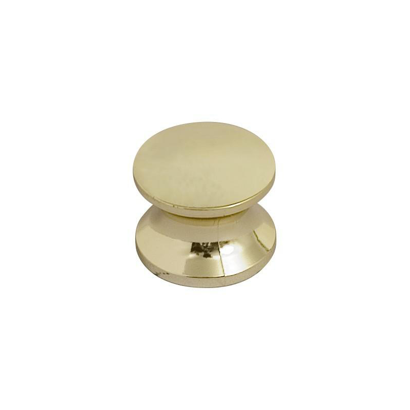 Golden threaded button