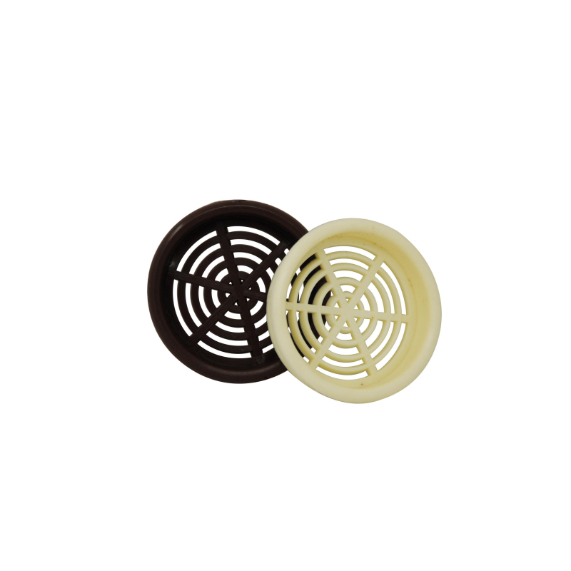 Grille d'aÉration Ø44mm noir