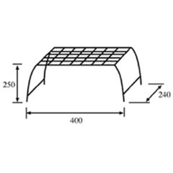 Metall-trittstufe klappbar