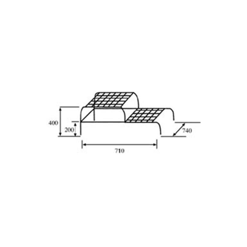 Trittstufe plattenmodule