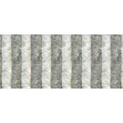 Velour-vorhang 800 x 1900 grau-weiß