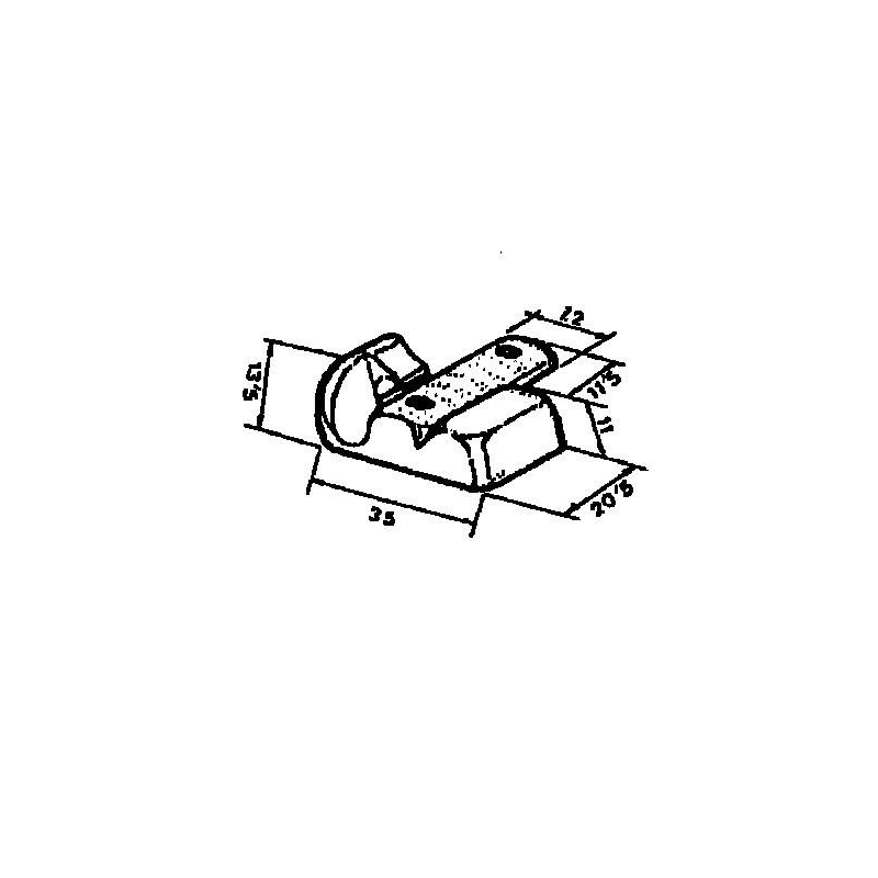 C. hinge profile terminal
