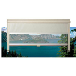 Kassettenrollo grau 800 x 700