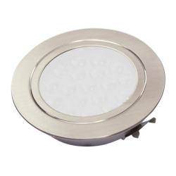 Foco empotrable 1,2w.led satinado