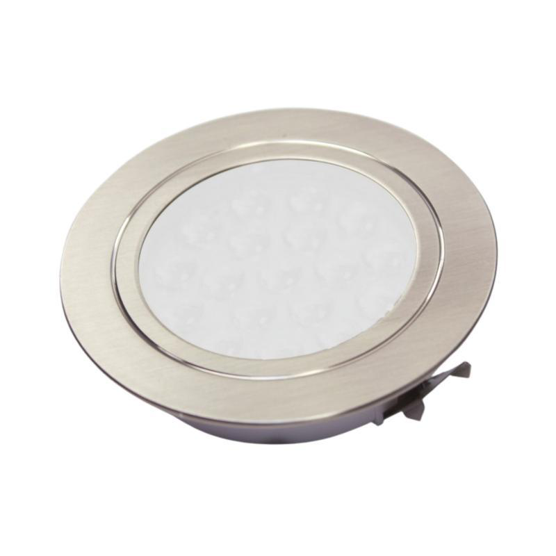 Foco empotrable 1,2w.led satinado