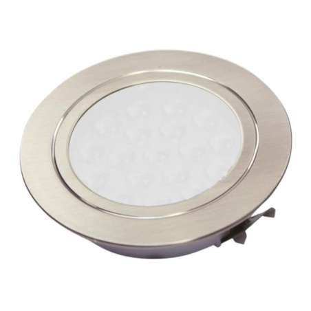Foco empotrable 1,2w.led satinado