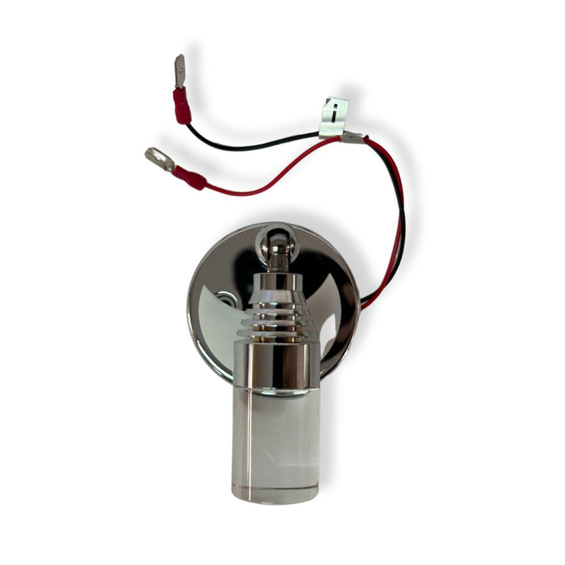 Refletor led cromado 12v 70 lm usb touch