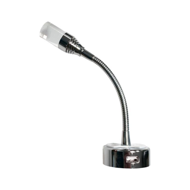 Foco flexible led base 60 1w 3000k usb