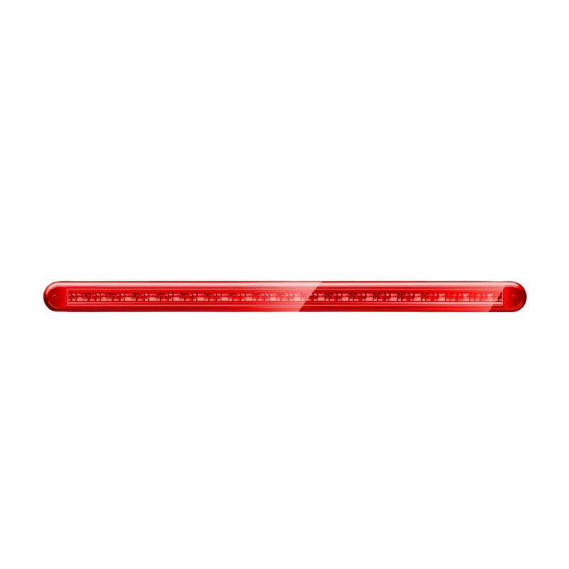 Piloto antiniebla trasero barra 12/24 v lente rojo (380 x 24 x 16 mm)