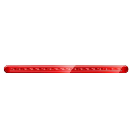 Piloto antiniebla trasero barra 12/24 v lente rojo (380 x 24 x 16 mm)