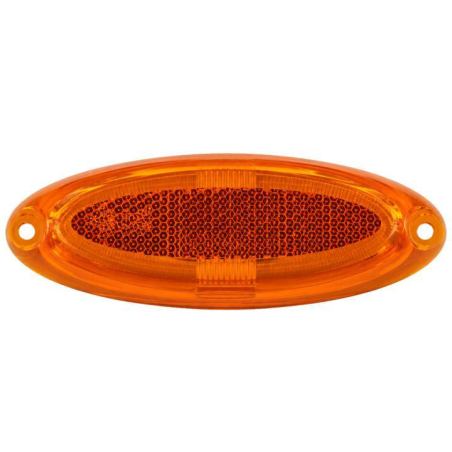 Luz de galibo lateral ambar 12v (124 x 46 mm)
