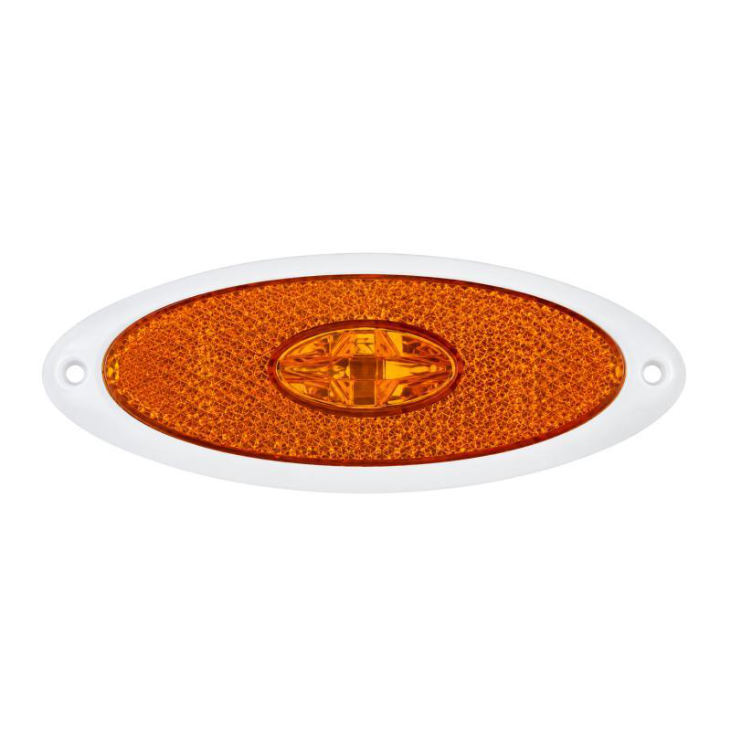 Piloto luz de galibo lateral base blanca (124 x 45 mm)