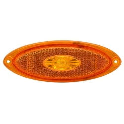 Piloto luz de galibo lateral ambar (124 x 45 mm)