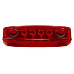 Piloto galibo trasero rectangular 12v (65 x 15 mm)
